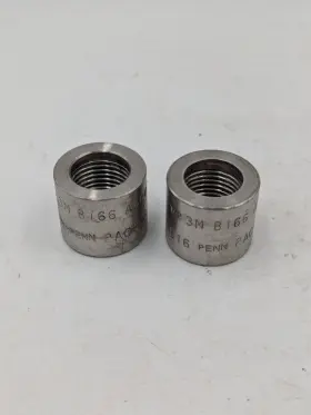 PENN-PAC0 3M Npt Half Coupling Steel Pipe Fitting
