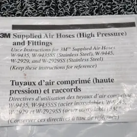 W3186 3M High Pressure Air Hose Fittings Npt Steel #3