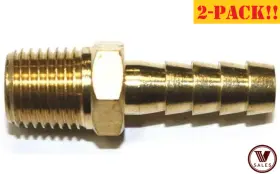 102-0606C 3V SALES Hose Barb Npt Male Fitting Fuel Air Water