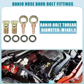 AOPRO2212160044 A-ABSOPRO Banjo Bolt Hose Barb Brake Line #2