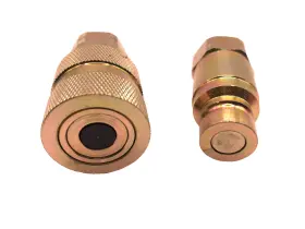 A-FF2514FPS A-I Flat Faced Male Female Npt Hydraulic Coupler
