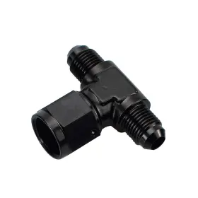 Ac Performance An9251-6 Bk -6 An Male Flare Tee Fitting Adapter With An6 Female Swivel On