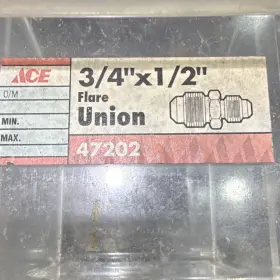 47202 ACE Compression Fitting Straight Male