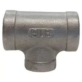F-F-SL-AF-N-TR-08-06 AF Hydro Steel Reducing Tee Pipe Fitting