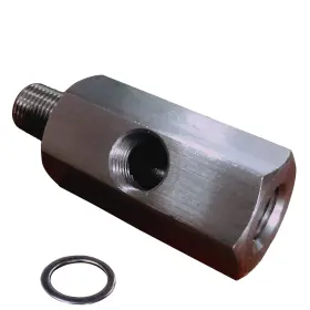 OP01T-18NPT-SS AFATEBOX Oil Pressure Sensor Tee Bspt Female
