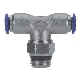 88215-04-32 AIGNEP USA Push Tee Fitting Connect Munf Tube Od