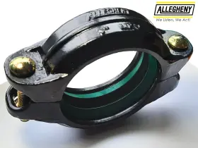 20222VB ALLEGHENY Ductile Iron Groove Coupling Evergreen Fkm