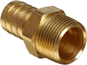 57001-1616 ANDERSON METALS Hose Fitting Barb Npt Male