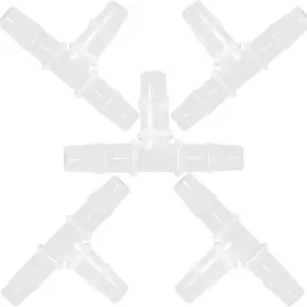 049500516321 ANPTGHT Hose Barb Tee Fitting Adapter Fuel Gas