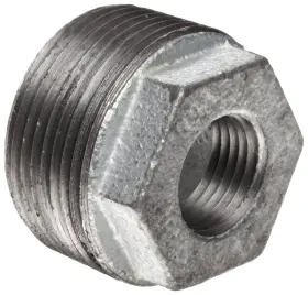 8700130753 ANVIL Hex Bushing Mpt Fpt Galvanized Malleable