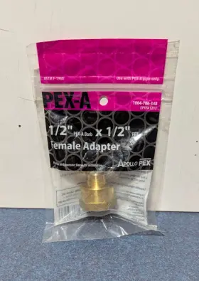046661058417 APOLLO Pex Abarb Female Npt Adapter Lead