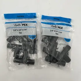 PXPAT345PK APOLLO Total Pex Tee Barb Fitting Poly Alloy