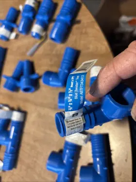 ABTME12 APOLLO Twisters Fittings Tees Elbows Couplings #3