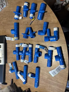 ABTME12 APOLLO Twisters Fittings Tees Elbows Couplings