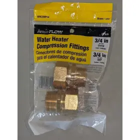 WHCOMP34 APOLLO FLOW Water Heater Compression Fittings Pack