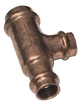 10077784 APOLLO PRESS Copper Reducer Tee