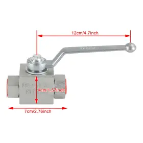 I020-A027 ARTUDATECH High Pressure Ball Valve Hydraulic Steel #3