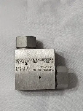 CLX-9900 AUTOCLAVE ENGINEERS Elbow Od