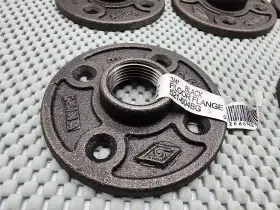 521-604BG B-K Malleable Iron Floor Flange Fpt #2