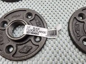 521-604BG B-K Malleable Iron Floor Flange Fpt #3