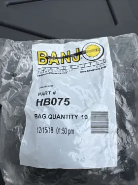 HB075 BANJO Poly Hose Fitting Adapter Male Thread Barb