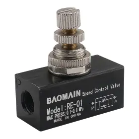 RE-01 BAOMAIN Flow Control Valve Pipe Female Restrictive