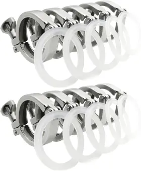 01171 BEDUAN Sanitary Clamp Steel Single Pin
