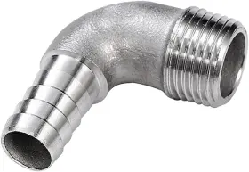 1YF-00830-BMF BEDUAN Steel Elbow Barb Npt Male