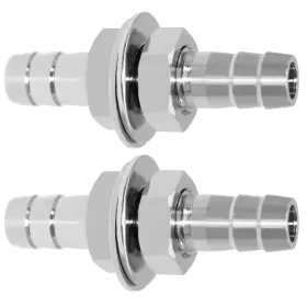 1ZF-02835-SBB BEDUAN Hose Barb Bulkhead Straight Hex