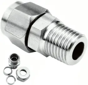 313104994961 BEDUAN Steel Compression Fitting Ferrule Tube Od