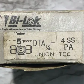 DTA-4SSPA BI-LOK Steel Compression Tee Fitting