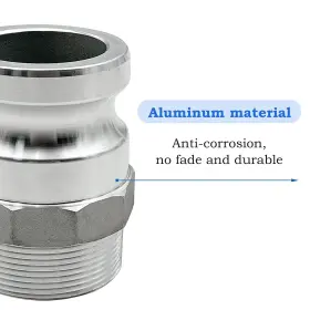 743636591763 BITOTU Global Cam Groove Hose Fitting Npt #3