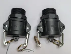 743636592302 BITOTU Camlock Fittings Poly Npt Coupling Caps