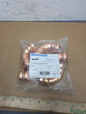 CP90E100 BLUEFIN Bag Press Copper Elbow