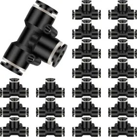 BOAO-TY-02 BOAO Pneumatic Push Connect Tee Fittings
