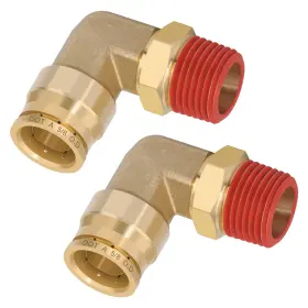 RP1002-P20-M16-2 BOERAY Push Connect Fittings Od Npt Thread