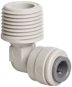 PI482024S Acetal Copolymer Tube Od Nptf Male