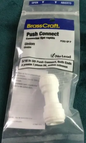 PC62-5P BRASSCRAFT Set Push Connect Union Od End #2