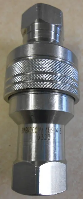 DS4F4-S BRECO Hydraulic Connect Coupler Set