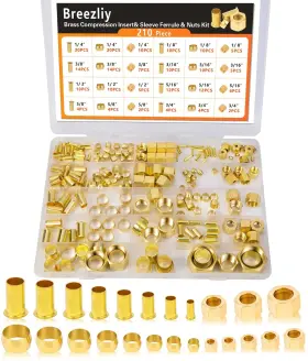 735749952784 BREEZLIY Compression Fittings Sleeve Kit