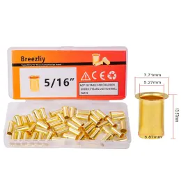 762027466343 BREEZLIY Tube Compression Insertbrass Fitting #2