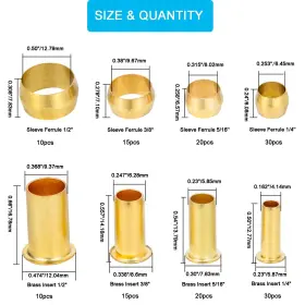 762027766160 BREEZLIY Tube Od Compression Ferrules Ins #2