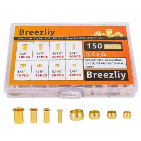 762027766160 BREEZLIY Tube Od Compression Ferrules Ins
