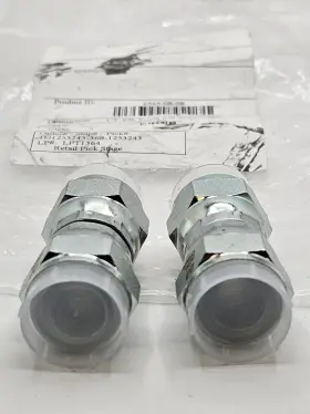6565-08-08 BRENNA INDUSTRIES Straight Adapter Jic Swivel