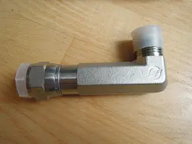 6500-L-12-12-FG BRENNAN Hydraulic Hose Fitting Tube Elbow Jic