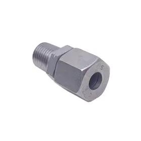 D2404-L10-04-SS BRENNAN Straight Coupling Npt
