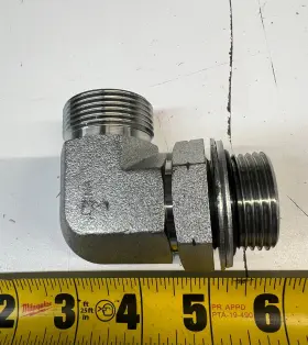 FS7202-16-16-NWO-FG BRENNAN Deg Elbow Male Seal Bsp Oring