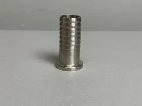 Brewers Hardware Tc075b34 Sanitary Fitting 3/4 Inch Hose Barb To Tri Clamp