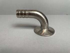 TC15B34-90 BREWERS HARDWARE Hose Barb Sanitary Clamp
