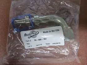 05-000-523 BURGAFLEX Fitting Straight Hose End #2